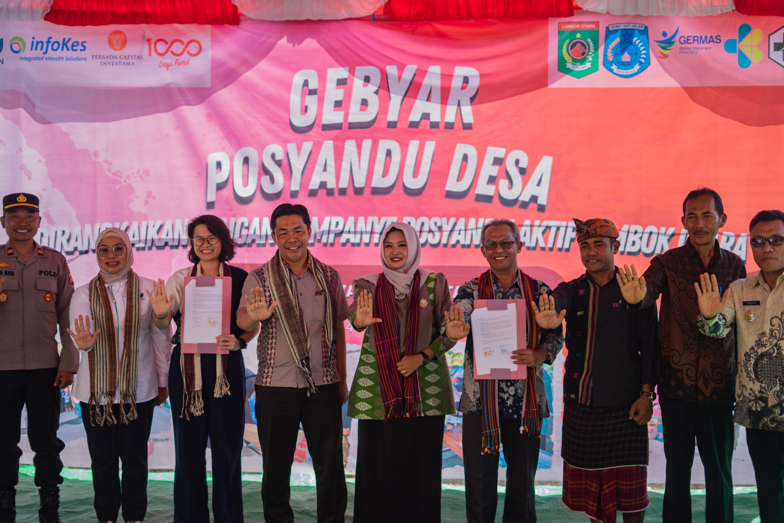 North Lombok Government Recognizes 300 Posyandu Cadres at “Gebyar Posyandu Desa” in Bayan
