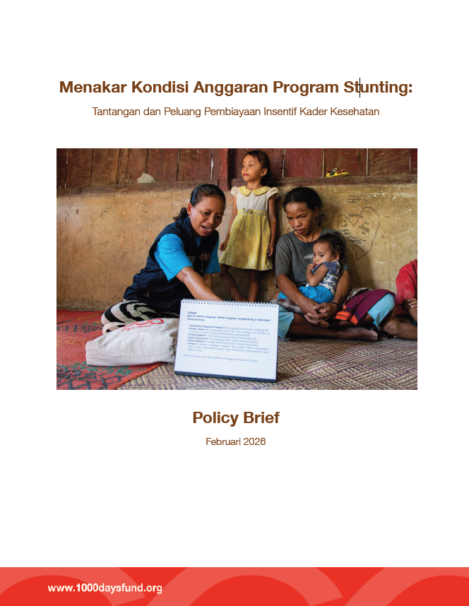 Menakar Kondisi Anggaran Program Stunting: Tantangan dan Peluang Pembiayaan Insentif Kader Kesehatan